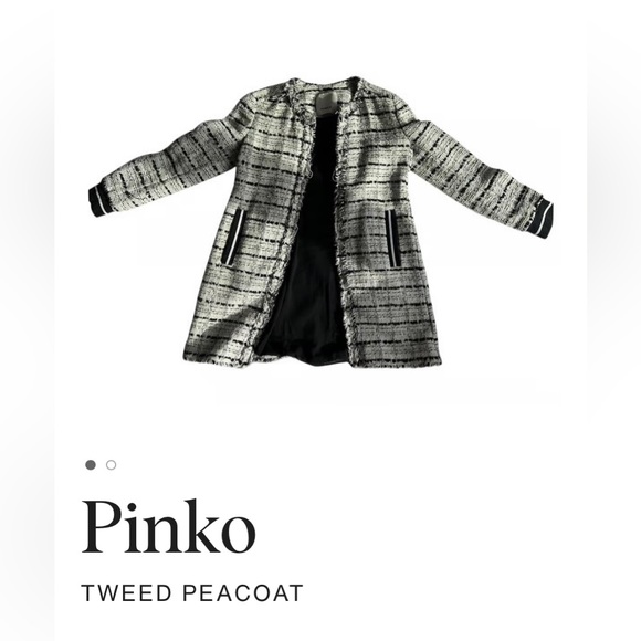 Pinko Tweed Coat/Blazer - Picture 1 of 3